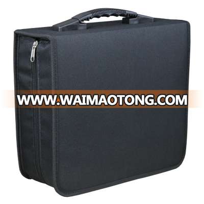 Chiqun Dongguan CD / DVD case Binder 400 Disc Capacity Nylon Black